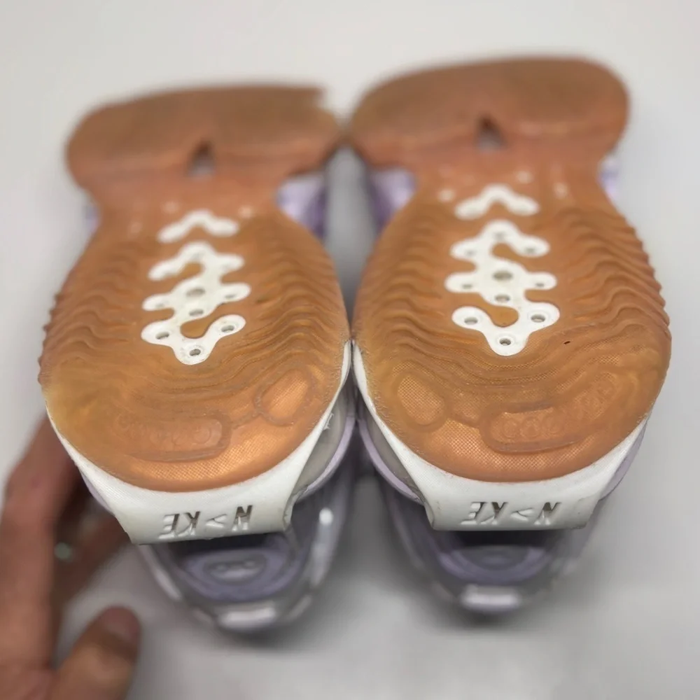 Nike Air Zoom G.T. Jump 2 Basketball Shoes Men’s 8.5 Lavender Purple Gum Sole